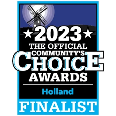 2023 Community Choice Awards finalist badge