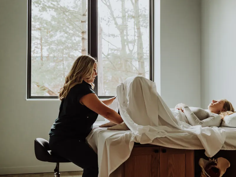 A private pelvic health session at Ruther Health + Wellness