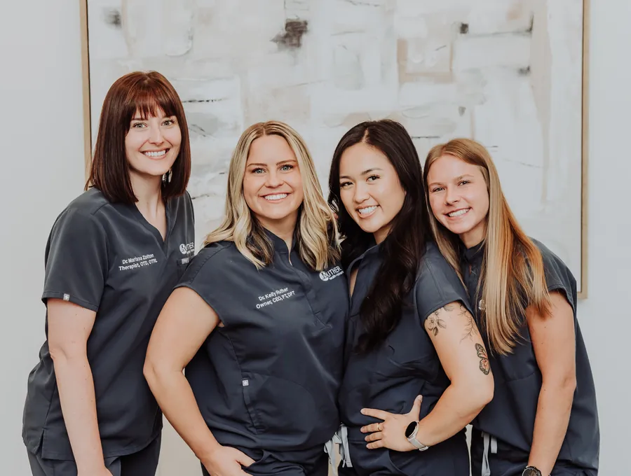 The Ruther Health + Wellness clinical team together in the clinic
